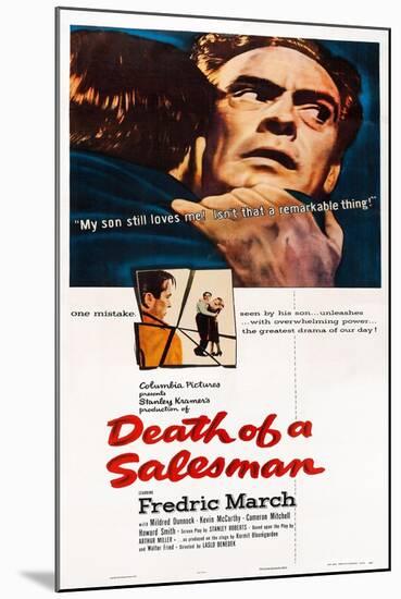 Death of a Salesman-null-Mounted Art Print