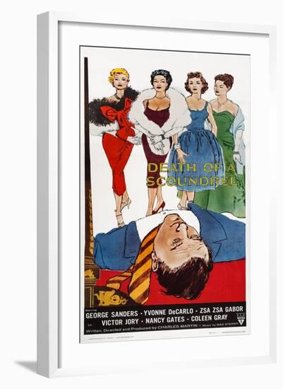 Death of a Scoundrel-null-Framed Art Print