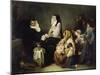 Death of a Sister of Charity, 1850-Isidore Pils-Mounted Giclee Print
