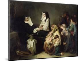 Death of a Sister of Charity, 1850-Isidore Pils-Mounted Giclee Print