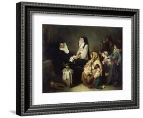 Death of a Sister of Charity, 1850-Isidore Pils-Framed Giclee Print