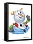 Death of a Snowman-Olga And Alexey Drozdov-Framed Stretched Canvas