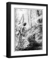 Death of a Woodhewer, C1860-1910-Alphonse Legros-Framed Giclee Print