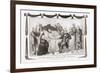 Death of Abraham Lincoln-John L. Magee-Framed Giclee Print