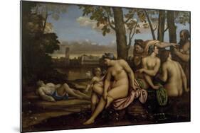 Death of Adonis, 1512-Sebastiano del Piombo-Mounted Giclee Print