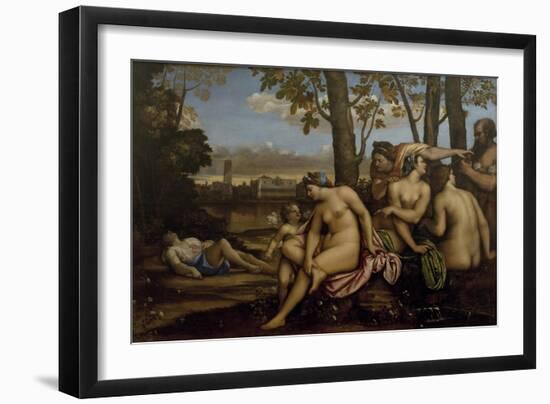 Death of Adonis, 1512-Sebastiano del Piombo-Framed Giclee Print