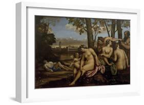 Death of Adonis, 1512-Sebastiano del Piombo-Framed Giclee Print