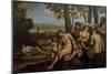 Death of Adonis, 1512-Sebastiano del Piombo-Mounted Giclee Print