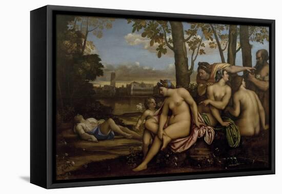 Death of Adonis, 1512-Sebastiano del Piombo-Framed Stretched Canvas