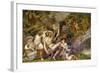 Death of Adonis, Fresco-Francesco Primaticcio-Framed Giclee Print