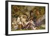 Death of Adonis, Fresco-Francesco Primaticcio-Framed Giclee Print