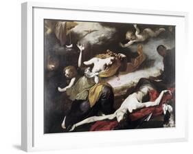 Death of Adonis-Jusepe de Ribera-Framed Giclee Print