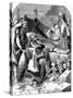 Death of Alaric I, King of the Visigoths at Cosenza, Italy, 410-null-Stretched Canvas