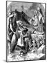 Death of Alaric I, King of the Visigoths at Cosenza, Italy, 410-null-Mounted Giclee Print