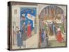 Death of Amalric I of Jerusalem, Coronation of Baldwin IV, 1460S-null-Stretched Canvas