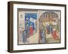 Death of Amalric I of Jerusalem, Coronation of Baldwin IV, 1460S-null-Framed Giclee Print