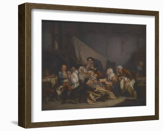 Death of an Old Man-Jean Baptiste Greuze-Framed Giclee Print