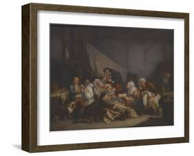 Death of an Old Man-Jean Baptiste Greuze-Framed Giclee Print