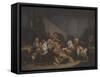 Death of an Old Man-Jean Baptiste Greuze-Framed Stretched Canvas