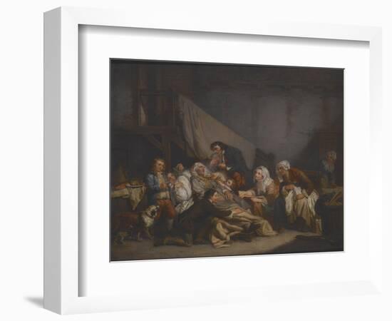 Death of an Old Man-Jean Baptiste Greuze-Framed Giclee Print