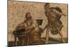 Death of Archimedes Mosaic-null-Mounted Art Print