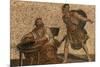 Death of Archimedes Mosaic-null-Mounted Art Print