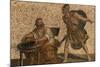 Death of Archimedes Mosaic-null-Mounted Art Print