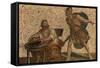 Death of Archimedes Mosaic-null-Framed Stretched Canvas