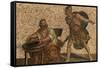 Death of Archimedes Mosaic-null-Framed Stretched Canvas