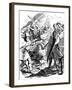 Death of Arnold Winkelried During the Battle of Sempach, 1840-Ludwig Richter-Framed Giclee Print
