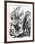 Death of Arnold Winkelried During the Battle of Sempach, 1840-Ludwig Richter-Framed Giclee Print