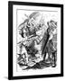 Death of Arnold Winkelried During the Battle of Sempach, 1840-Ludwig Richter-Framed Giclee Print