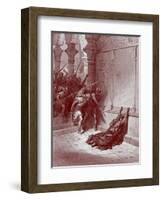 Death of Athaliah by Doré - Bible-Gustave Dore-Framed Giclee Print