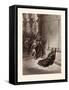 Death of Athaliah-Gustave Dore-Framed Stretched Canvas