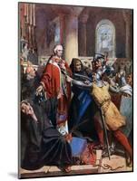 Death of Becket, 1170-John Cross-Mounted Giclee Print