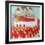 Death of Buddha-null-Framed Giclee Print