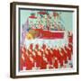 Death of Buddha-null-Framed Giclee Print