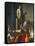 Death of Caesar, March 15, 44 BC-Vincenzo Camuccini-Framed Stretched Canvas