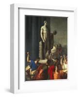 Death of Caesar, March 15, 44 BC-Vincenzo Camuccini-Framed Giclee Print