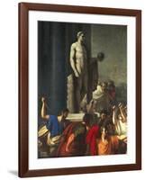 Death of Caesar, March 15, 44 BC-Vincenzo Camuccini-Framed Giclee Print