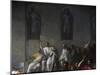 Death of Caesar, March 15, 44 BC-Vincenzo Camuccini-Mounted Giclee Print