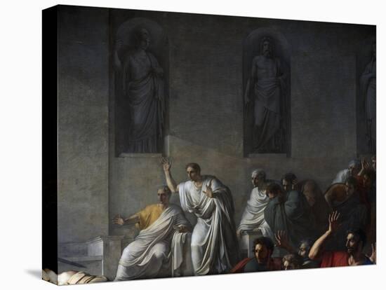 Death of Caesar, March 15, 44 BC-Vincenzo Camuccini-Stretched Canvas