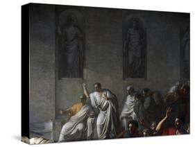 Death of Caesar, March 15, 44 BC-Vincenzo Camuccini-Stretched Canvas