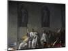 Death of Caesar, March 15, 44 BC-Vincenzo Camuccini-Mounted Giclee Print