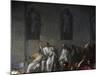 Death of Caesar, March 15, 44 BC-Vincenzo Camuccini-Mounted Giclee Print