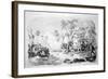 Death of Captain Cook, 1779-Jacques Etienne Victor Arago-Framed Giclee Print