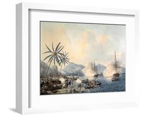 Death of Captain Cook-John the Younger Cleveley-Framed Giclee Print