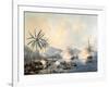 Death of Captain Cook-John the Younger Cleveley-Framed Giclee Print