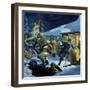 Death of Chief Sitting Bull-Severino Baraldi-Framed Giclee Print