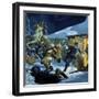 Death of Chief Sitting Bull-Severino Baraldi-Framed Giclee Print